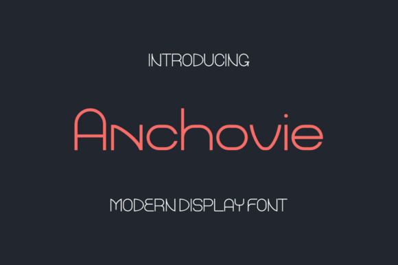 Anchovie: A Modern Sans Serif for Impactful Campaigns