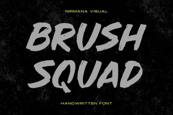 Brush Squad Font Review