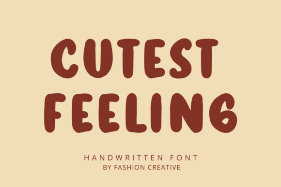 Cutest Feeling Font Review