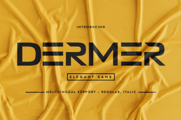 Dermer Font: Bold & Elegant