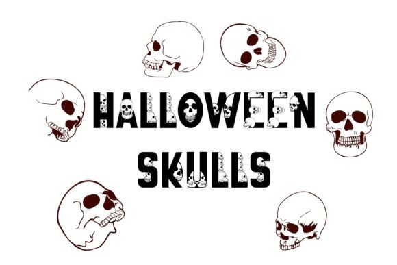 Halloween Skulls Font