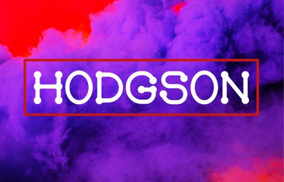 Hodgson Font for Business Branding
