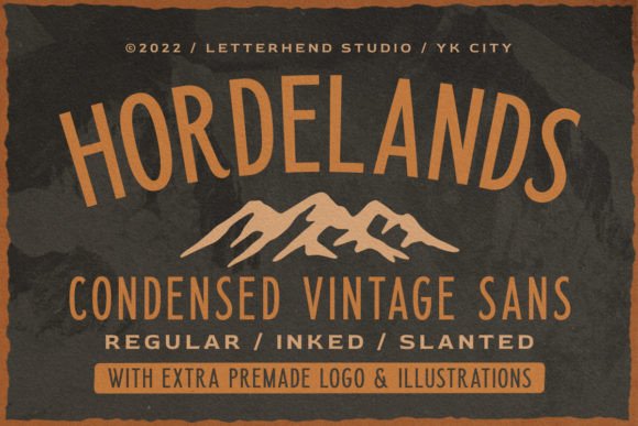 Horderlands Font for Creative Makers