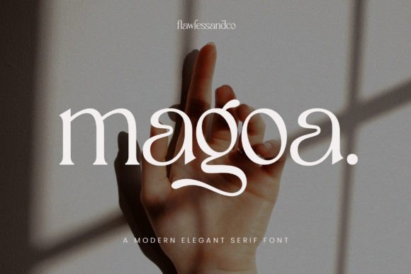 Magoa Font for Creative Projects
