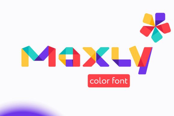Maxly: A Bold Color Font for Creative Projects