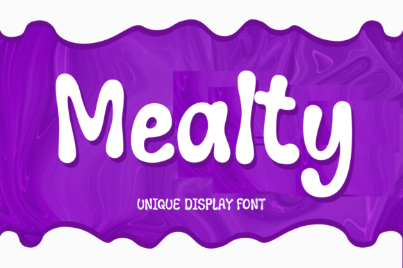 Mealty: A Script Handwritten Font for Creative Makers