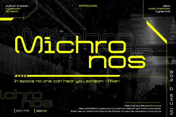 Michronos Font for Professional Branding