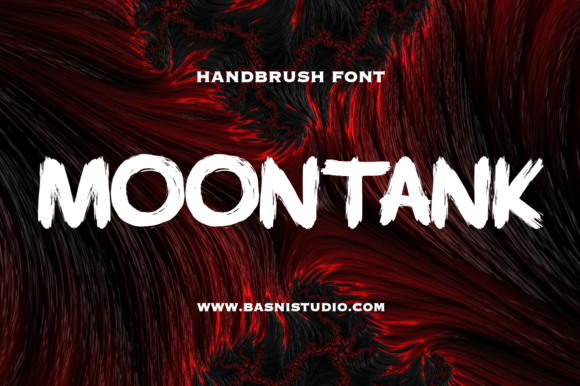 Moontank: A Handbrush Font for Editorial Magic