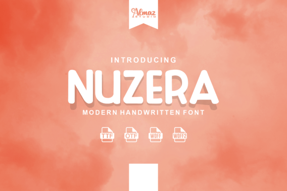 Nuzera: A Handwritten Font for Business Branding