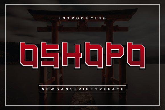 Oshopo Font – Bold for Branding