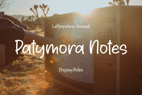 Patymora Notes Font for Creative Projects