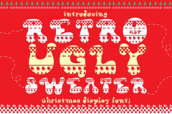 Retro Ugly Sweater Font