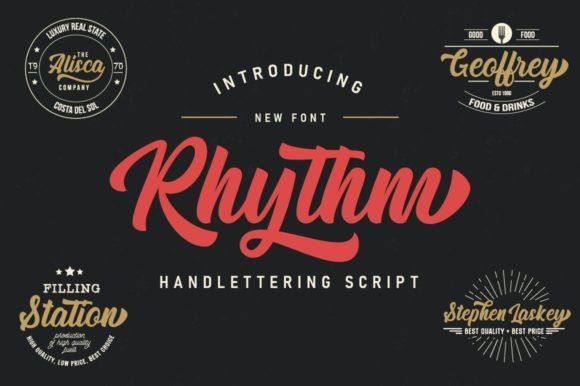 Rhythm Font for Creative Projects