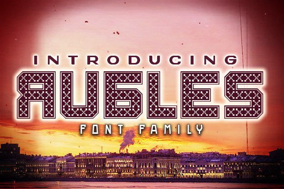 Rubles Font for Professional Branding