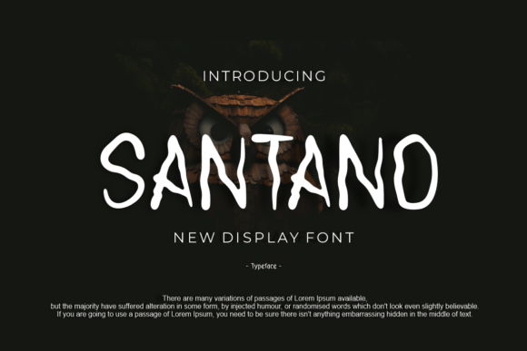 Santano: A Modern Font for Business Branding