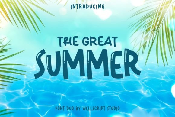 The Great Summer Duo Font for Creative Brands