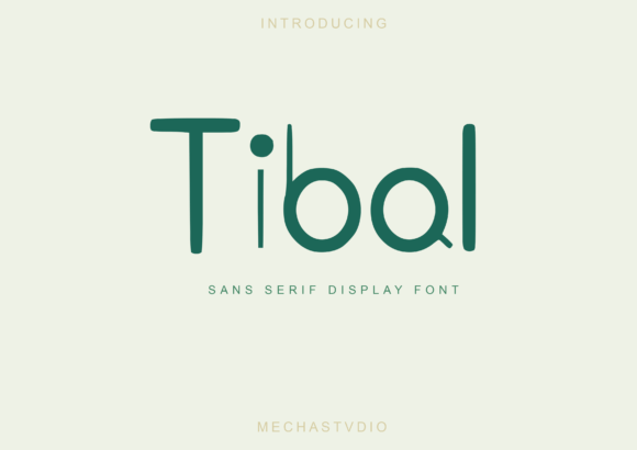 Tibal Font for Creative Projects