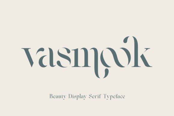 Vasmook Font for Creative Projects