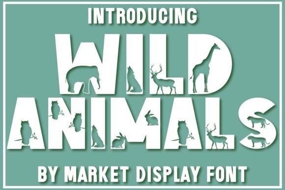 Wild Animals Font